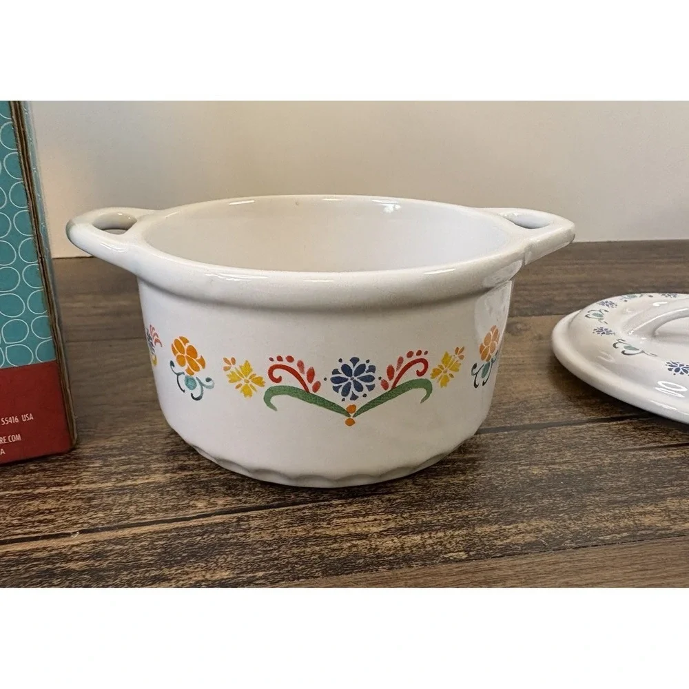 Nordic Ware Ceramic Mini Cocottes 2 Piece Set 13.5 Oz